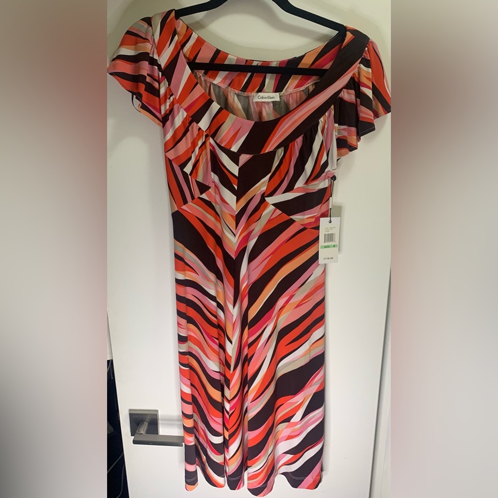 Nwt add some color and fun to your wardrobe Calvin Klein summer dress